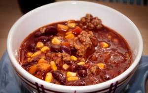 bowl of chili 