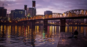 Portland, Oregon Hawthorne Bridge