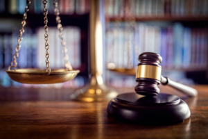 gavel and scale